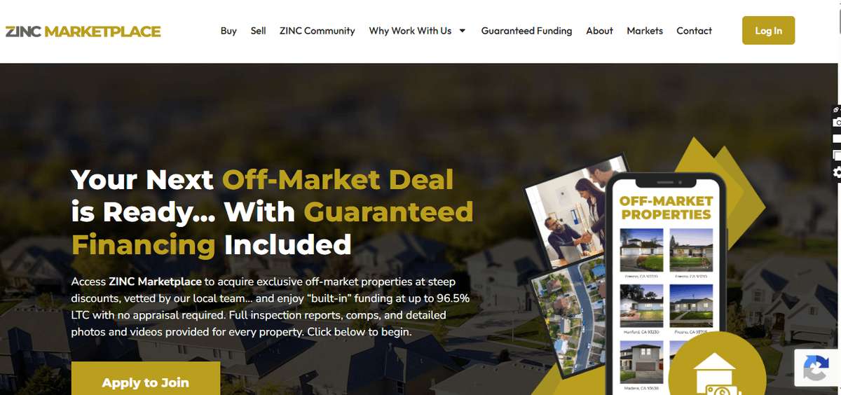 ZINC Marketplace: Complete Platform in 25 Days