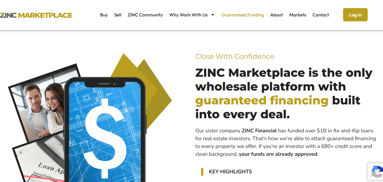 ZINC Marketplace - Transaction Management
